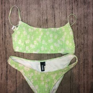 Green TRIANGL bikini set
